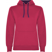 Urban damska bluza z kapturem, s, różowy, fioletowy