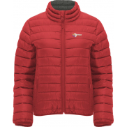 Finland kurtka damska ocieplana, 2xl, czerwony