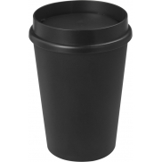 Americano® Switch kubek o pojemności 300 ml z pokrywką 360°, czarny