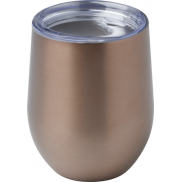 Corzo miedziany kubek próżniowy ze stali nierdzewnej z recyklinku z certyfikatem RCS 350 ml, brazowy