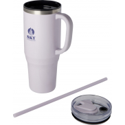 Melbourne kubek ze słomką z certyfikatem RCS 1200 ml, fioletowy