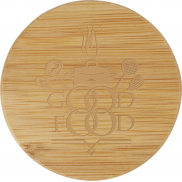 Dzbanek do herbaty Zen z sitkiem i bambusową pokrywką, biały