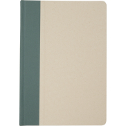 Liliana notatnik A5 w twardej okładce z tworzywa sztucznego pochodzącego z trzciny cukrowej, zielony