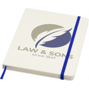 Bass notatnik A5 z recyklingu, z kartkami w linie, niebieski