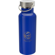 Thor butelka na wodę o pojemności 500 ml wykonana ze stali nierdzewnej z certyfikatem RCS, niebieski