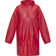 Ada płaszcz przeciwdeszczowy, czerwony
