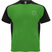 Bugatti sportowa koszulka dziecięca z krótkim rękawem, 16, zielony, biały