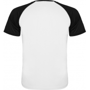 Indianapolis sportowa koszulka unisex z krótkim rękawem, m, biały, czarny