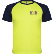 Indianapolis sportowa koszulka dziecięca z krótkim rękawem, 8, żółty, niebieski