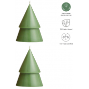 Orginal Home świeca choinkowa matcha – M, zielony