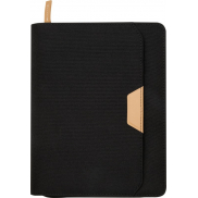 Nomumi teczka z notatnikiem do pisania A5, czarny