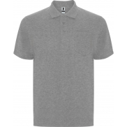 Centauro Premium koszulka polo unisex z krótkim rękawem, l, szary