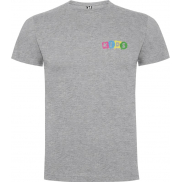 Dogo koszulka dziecięca premium z krótkim rękawem, 11/12, szary