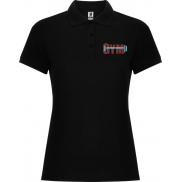 Pegaso Premium koszulka damska polo z krótkim rękawem, xl, czarny