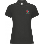 Pegaso Premium koszulka damska polo z krótkim rękawem, l, szary