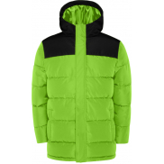 Tallin ocieplana kurtka unisex, l, zielony, czarny