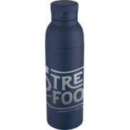 Illuminate butelka termiczna o pojemności 650 ml z podwójnymi ściankami, wykonana ze stali nierdzewnej z recyklingu z certyfikat