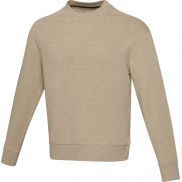 Jet sweter unisex Aware™ z okrągłym dekoltem z materiałów z recyklingu, xl, piasek pustyni