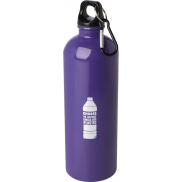 Oregon butelka na wodę o pojemności 750 ml z karabińczykiem wykonana ze stali nierdzewnej z jednowarstwową ścianką z certyfikate