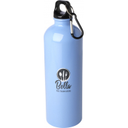 Oregon butelka na wodę o pojemności 750 ml z karabińczykiem wykonana ze stali nierdzewnej z jednowarstwową ścianką z certyfikate