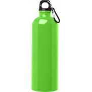 Oregon butelka na wodę o pojemności 750 ml z karabińczykiem wykonana ze stali nierdzewnej z jednowarstwową ścianką z certyfikate