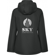 America damska ocieplana kurtka typu parka, roly-xl, szary