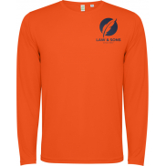 Estorii męska koszulka z długim rękawem, 3xl, pomarańczowy