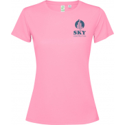 Estoril damska koszulka z krótkim rękawem, s, różowy