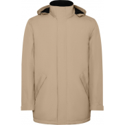 America męska ocieplana kurtka typu parka, 2xl, brazowy