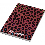 Notatnik Novella Austen A5 w miękkiej okładce — 100 kartek, 100 stron, czerwony