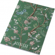 Notatnik A5 Novella Austen z miękką okładką, 50 kartek, zielony