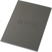 Notatnik A5 Novella Austen z miękką okładką, 50 kartek, szary