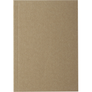 Notatnik A6 Novella Austen z miękką okładką z materiału z recyklingu, papier pakowy — 50 kartek, piasek pustyni