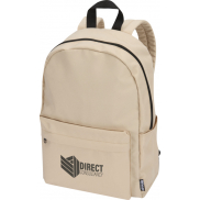 Byron plecak na 14-calowego laptopa o pojemności 16 l z recyklingu z certyfikatem GRS, piasek pustyni