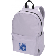 Byron plecak na 14-calowego laptopa o pojemności 16 l z recyklingu z certyfikatem GRS, fioletowy