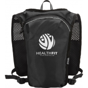 Nomad kamizelka do biegania z recyklingu z certyfikatem GRS, z systemem nawadniającym o pojemności 5 l, czarny