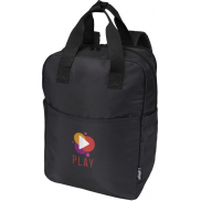 Trip Aware™, plecak na laptopa 14 cali wykonany z materiałów z recyklingu, 9 l, czarny