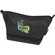 Trip Aware™, kosmetyczka podróżna wykonana z materiałów z recyklingu, 6 l, czarny