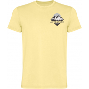 Fox koszulka męska z krótkim rękawem, l, żółty