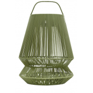 Originalhome Lampion przenośny abażur z recyklingu, zielony