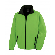 Softshell Printable - vivid green/black