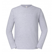 Koszulka Iconic 195 Ringspun Premium Long Sleeve T - heather grey