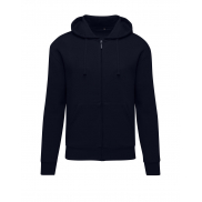 Męska bluza na zamek z kapturem Originals Hooded - dark black