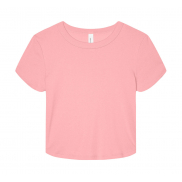 Koszulka damska Baby Tee - solid pink blend