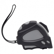 Miarka zwijana 3 m Exact, szary/czarny