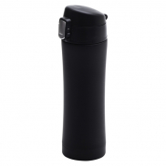 Kubek termiczny Secure 400 ml, czarny - druga jakość