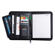 Teczka konferencyjna na zamek Solarino, czarny