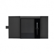 Zestaw notes z długopisem Inkoria, czarny