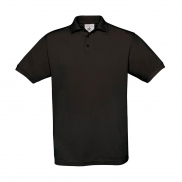 Męskie Polo Safran - black