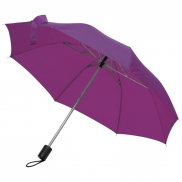 Parasol manualny Ø81 cm LILLE - fioletowy